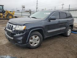 Salvage cars for sale at Chicago Heights, IL auction: 2012 Jeep Grand Cherokee Laredo