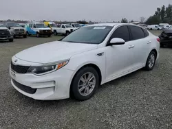 KIA salvage cars for sale: 2016 KIA Optima LX