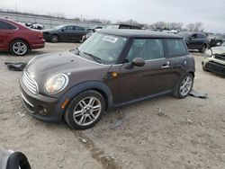 Salvage cars for sale at Kansas City, KS auction: 2011 Mini Cooper