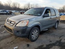 Salvage cars for sale from Copart Marlboro, NY: 2006 Honda CR-V EX