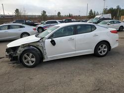 Salvage cars for sale at Gaston, SC auction: 2015 KIA Optima LX