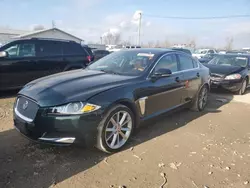 Salvage cars for sale at Pekin, IL auction: 2015 Jaguar XF 3.0 Sport AWD