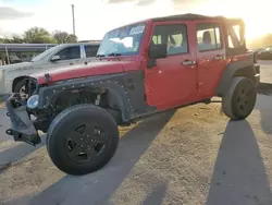 2012 Jeep Wrangler Unlimited Sport en venta en Orlando, FL