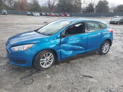 Salvage cars for sale at Madisonville, TN auction: 2015 Ford Focus SE