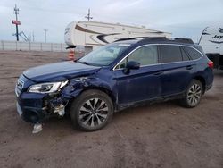 Subaru Outback salvage cars for sale: 2017 Subaru Outback 2.5I Limited