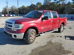 Salvage cars for sale at Savannah, GA auction: 2014 Ford F150 Supercrew