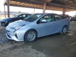 Salvage cars for sale at American Canyon, CA auction: 2016 Toyota Prius