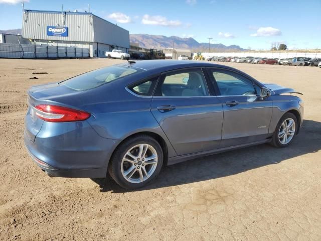 2018 Ford Fusion S Hybrid