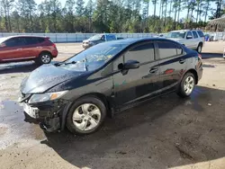 Salvage cars for sale at Harleyville, SC auction: 2015 Honda Civic LX