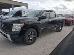 Salvage cars for sale from Copart West Palm Beach, FL: 2021 Nissan Titan SV