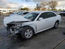 Salvage cars for sale at Sacramento, CA auction: 2010 Chevrolet Impala LT