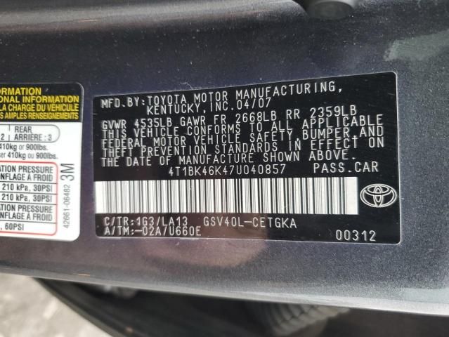 2007 Toyota Camry LE