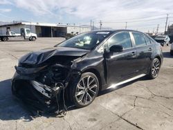 Salvage cars for sale from Copart Sun Valley, CA: 2022 Toyota Corolla SE