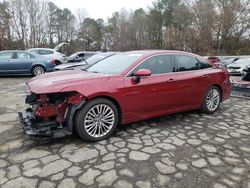 Salvage cars for sale at Austell, GA auction: 2020 Toyota Avalon Limited