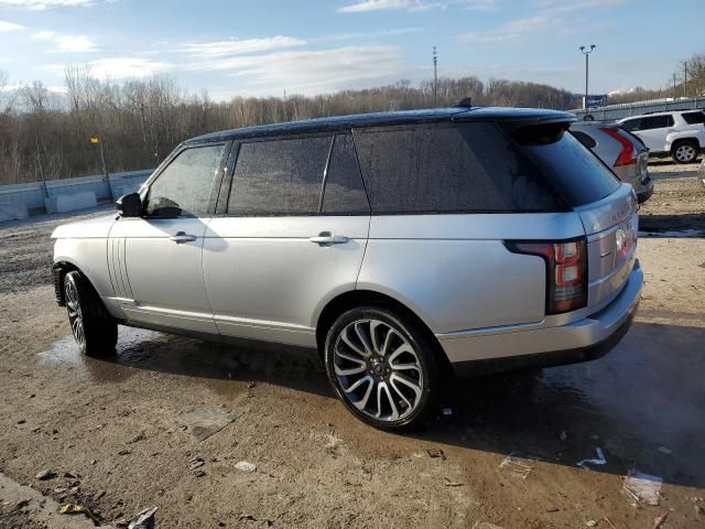 2016 Land Rover Range Rover Supercharged