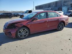 Salvage cars for sale at Fredericksburg, VA auction: 2018 Volkswagen Passat S