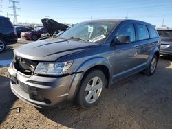 Salvage cars for sale at Elgin, IL auction: 2013 Dodge Journey SE