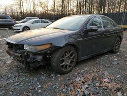 Salvage cars for sale at Waldorf, MD auction: 2007 Acura TL