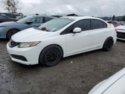 Salvage cars for sale at San Martin, CA auction: 2013 Honda Civic SI