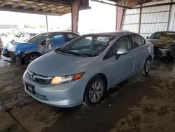 2012 Honda Civic LX en venta en American Canyon, CA