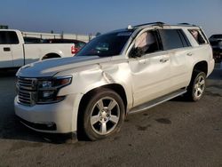 Salvage cars for sale at Fresno, CA auction: 2015 Chevrolet Tahoe K1500 LTZ