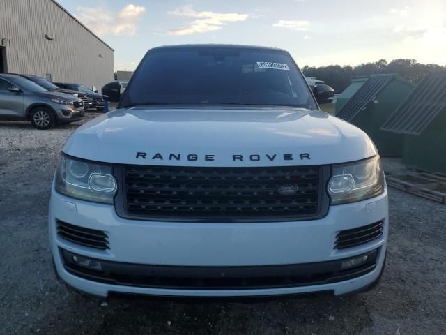 2016 Land Rover Range Rover HSE