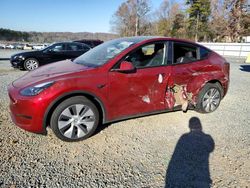 Salvage cars for sale at Concord, NC auction: 2024 Tesla Model Y