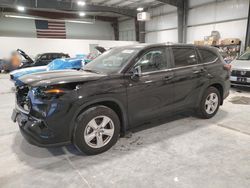 Salvage cars for sale at Greenwood, NE auction: 2024 Toyota Highlander LE