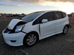 Salvage cars for sale at Antelope, CA auction: 2009 Honda FIT Sport