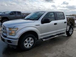 Salvage cars for sale at Grand Prairie, TX auction: 2017 Ford F150 Supercrew