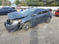 Salvage cars for sale at Eight Mile, AL auction: 2017 Toyota Corolla L