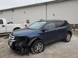 Salvage cars for sale at Des Moines, IA auction: 2012 Ford Edge SEL