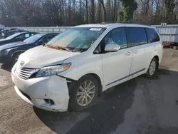 2013 Toyota Sienna XLE en venta en Glassboro, NJ