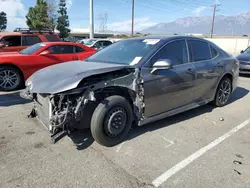 Salvage cars for sale at Rancho Cucamonga, CA auction: 2018 Toyota Camry L