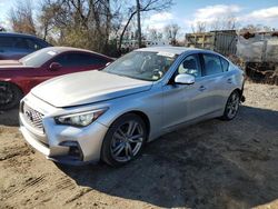 Infiniti salvage cars for sale: 2019 Infiniti Q50 Luxe