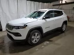 Salvage cars for sale at Ebensburg, PA auction: 2022 Jeep Compass Latitude