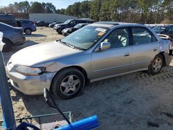 Salvage cars for sale at Seaford, DE auction: 1999 Honda Accord EX