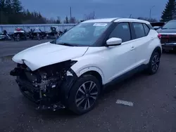 Nissan salvage cars for sale: 2019 Nissan Kicks S