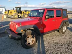 Salvage cars for sale at Lumberton, NC auction: 2011 Jeep Wrangler Unlimited Sport