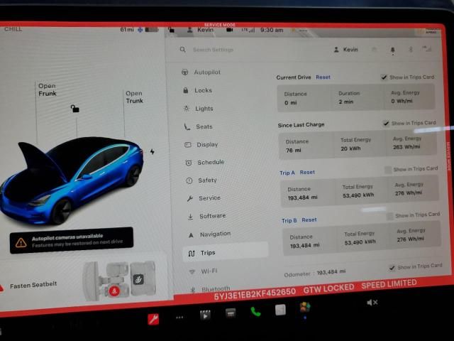 2019 Tesla Model 3