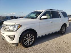 Salvage cars for sale at San Antonio, TX auction: 2018 Ford Expedition Limited