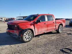 Salvage cars for sale from Copart Temple, TX: 2019 Chevrolet Silverado C1500 Custom