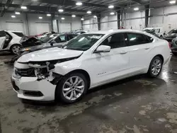 Chevrolet Impala lt Vehiculos salvage en venta: 2016 Chevrolet Impala LT