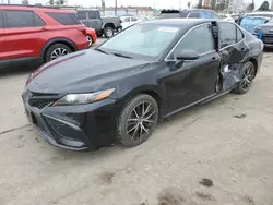 Salvage cars for sale at Los Angeles, CA auction: 2022 Toyota Camry SE