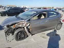 Salvage cars for sale at Grand Prairie, TX auction: 2016 Hyundai Elantra SE