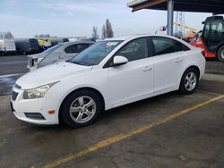 Salvage cars for sale from Copart Hayward, CA: 2012 Chevrolet Cruze LT