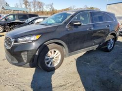 Salvage cars for sale at Spartanburg, SC auction: 2020 KIA Sorento L