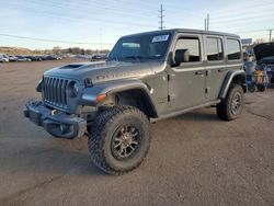 Salvage cars for sale at Colorado Springs, CO auction: 2021 Jeep Wrangler Unlimited Rubicon 392