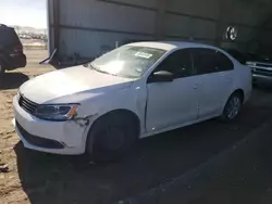 Salvage cars for sale at Houston, TX auction: 2011 Volkswagen Jetta Base