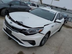 KIA Optima salvage cars for sale: 2020 KIA Optima Plug IN Hybrid EX